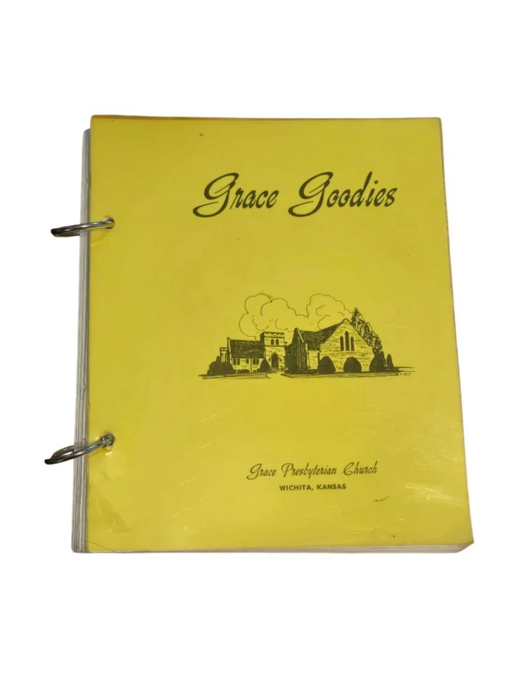 Vintage 1979 Cookbook Grace Presbyterian Church Wichita Kansas Recipe Book